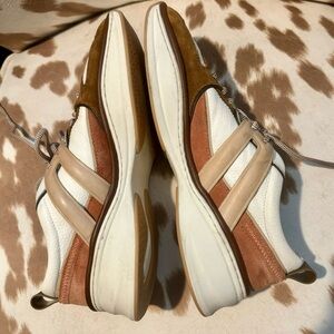 Massimo Dutti Leather/Suede Sneakers EUC